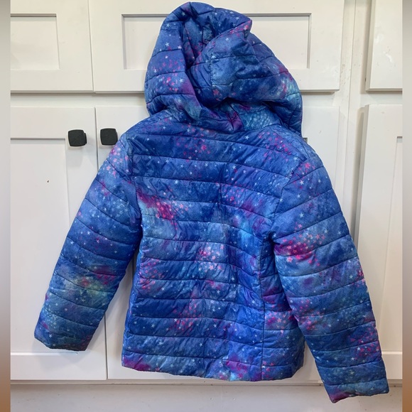 Lands End Kids ThermoPlume Packable Hooded Jacket - Picture 2 of 3